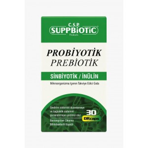 SUPPBİOTİC PROBİYOTİK PREBİYOTİK 30 KAPSÜL